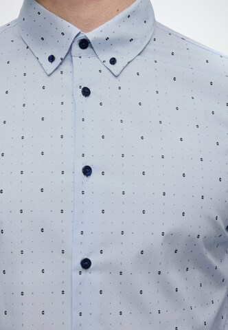 s.Oliver - Regular Fit Camisa em branco