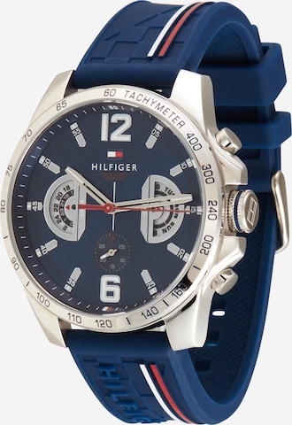 TOMMY HILFIGER Analoguhr in Blau: predná strana