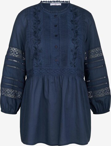 Emilia Lay Tunic in Blue: front