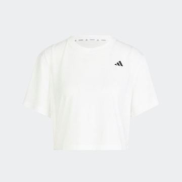 ADIDAS PERFORMANCE - Camisa funcionais 'Te Min' em branco: frente