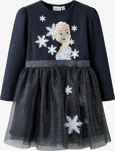 NAME IT Mekko 'NMFOsimi Frozen' koossa 92 värissä laivastonsininen / hopea / valkoinen, Tuotenäkymä