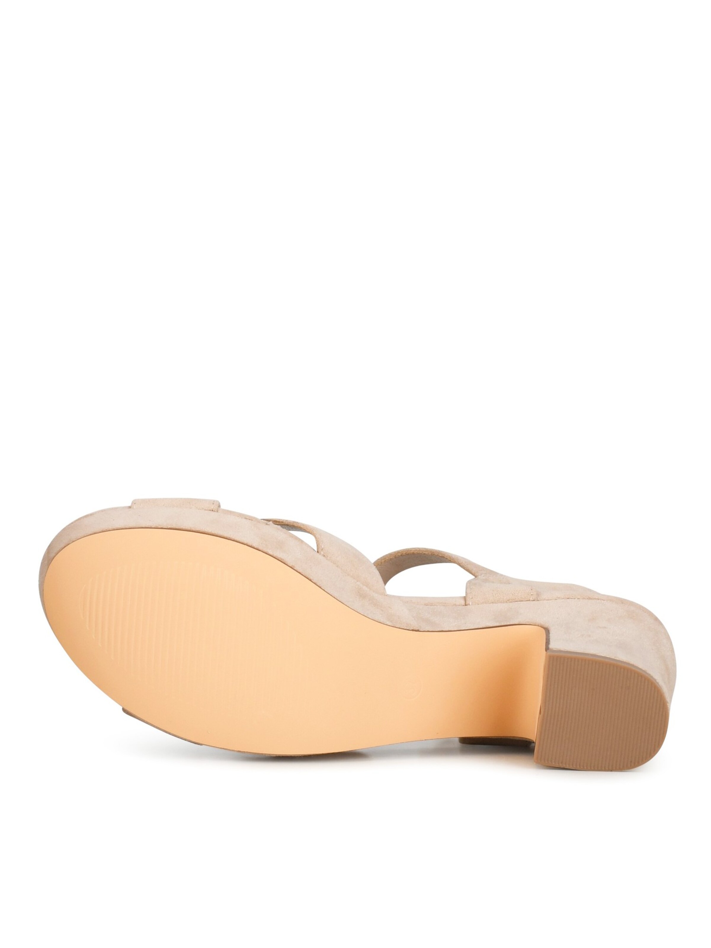 POSH by Poelman Sandalen met riem in Beige