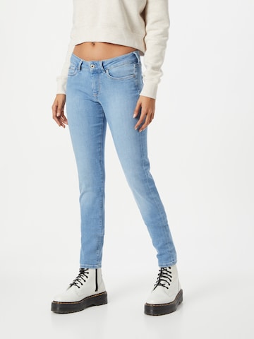 Pepe Jeans - Skinny Vaquero 'Pixie' en azul: frente