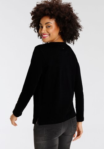 KangaROOS Sweatshirt in Black