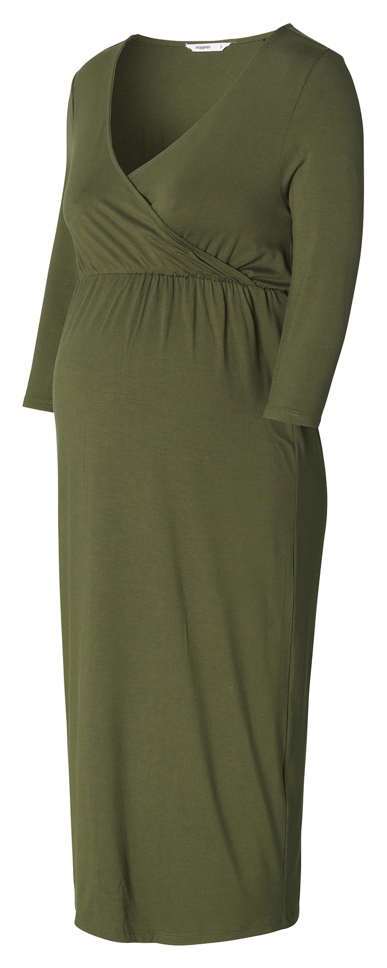 Noppies Jurk ' Lund ' in Groen: voorkant