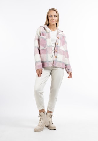 DreiMaster Klassik - Chaqueta de entretiempo en rosa