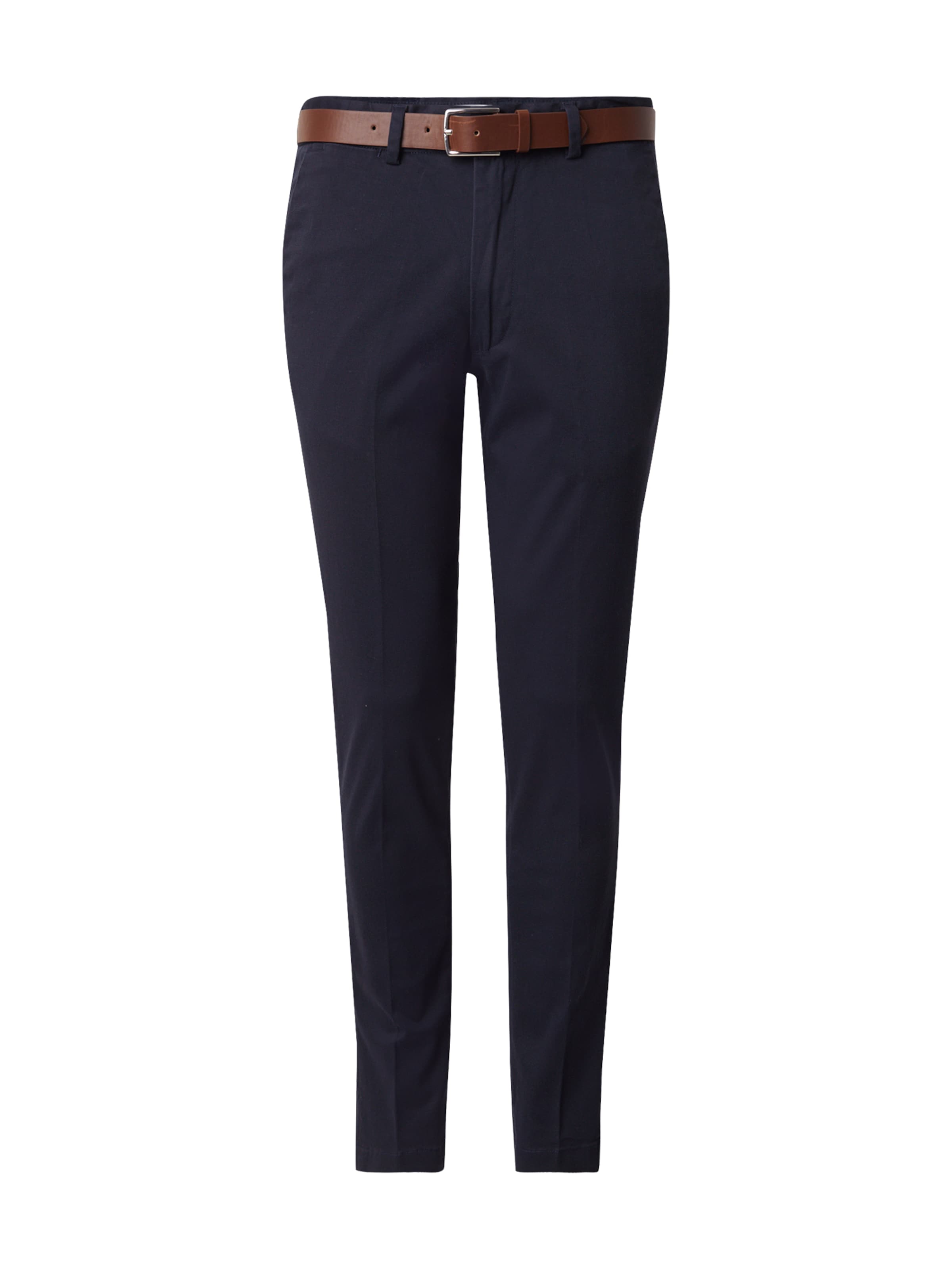 JACK & JONES Slim fit Chino Pants 'JPSTMarco Franco' in Blue: front