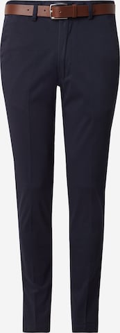 mėlyna JACK & JONES Prigludęs „Chino“ stiliaus kelnės 'JPSTMarco Franco': priekis