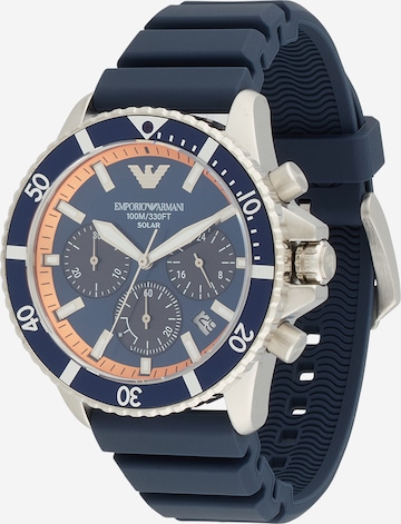 Emporio Armani Analoginen kello värissä sininen: etupuoli