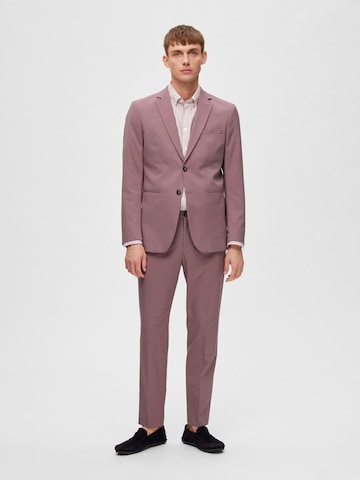 SELECTED HOMME Slim fit Colbert in Lila