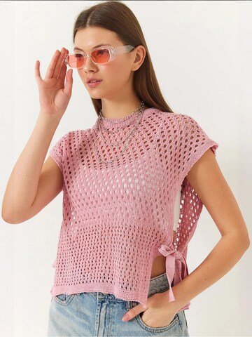 Bianco Lucci - Pullover em rosa