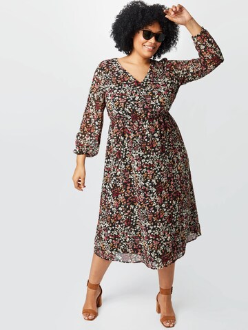 ABOUT YOU Curvy Obleka 'Nia Dress' | mešane barve barva