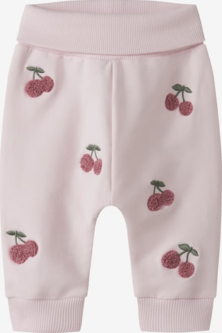 Tapered Pantaloni 'NBFFAIRY' di NAME IT in rosa: frontale