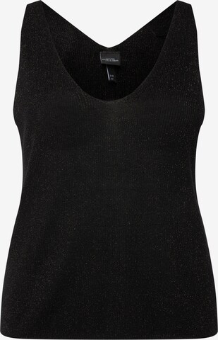 Ulla Popken Top in Black: front