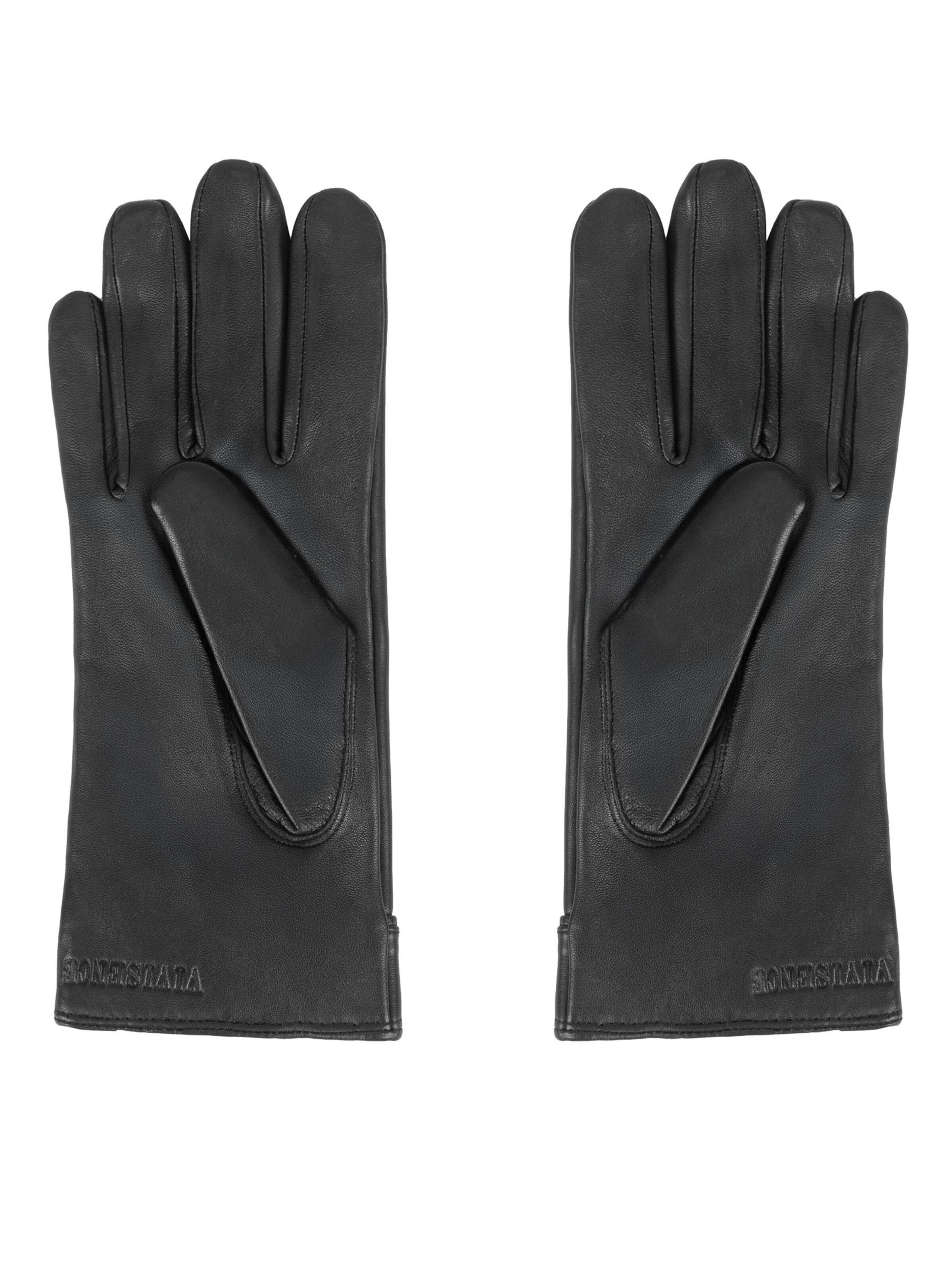 Vivisence Vingerhandschoenen '7211' in Zwart