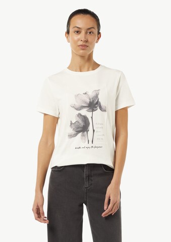 COMMA Shirt in Wit: voorkant