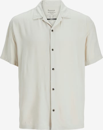 Coupe regular Chemise 'JEFF' JACK & JONES en beige : devant