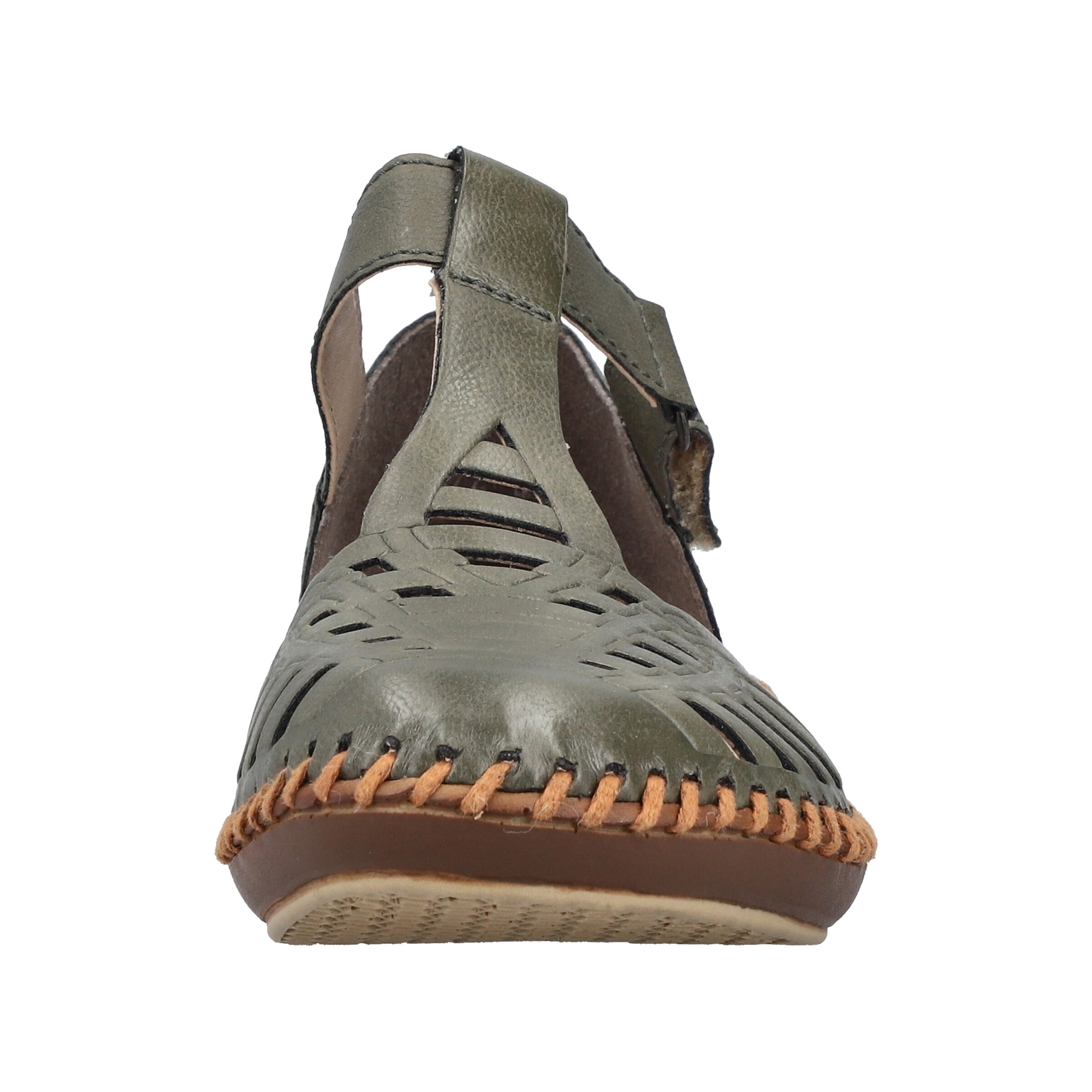 Chaussure basse Rieker en vert