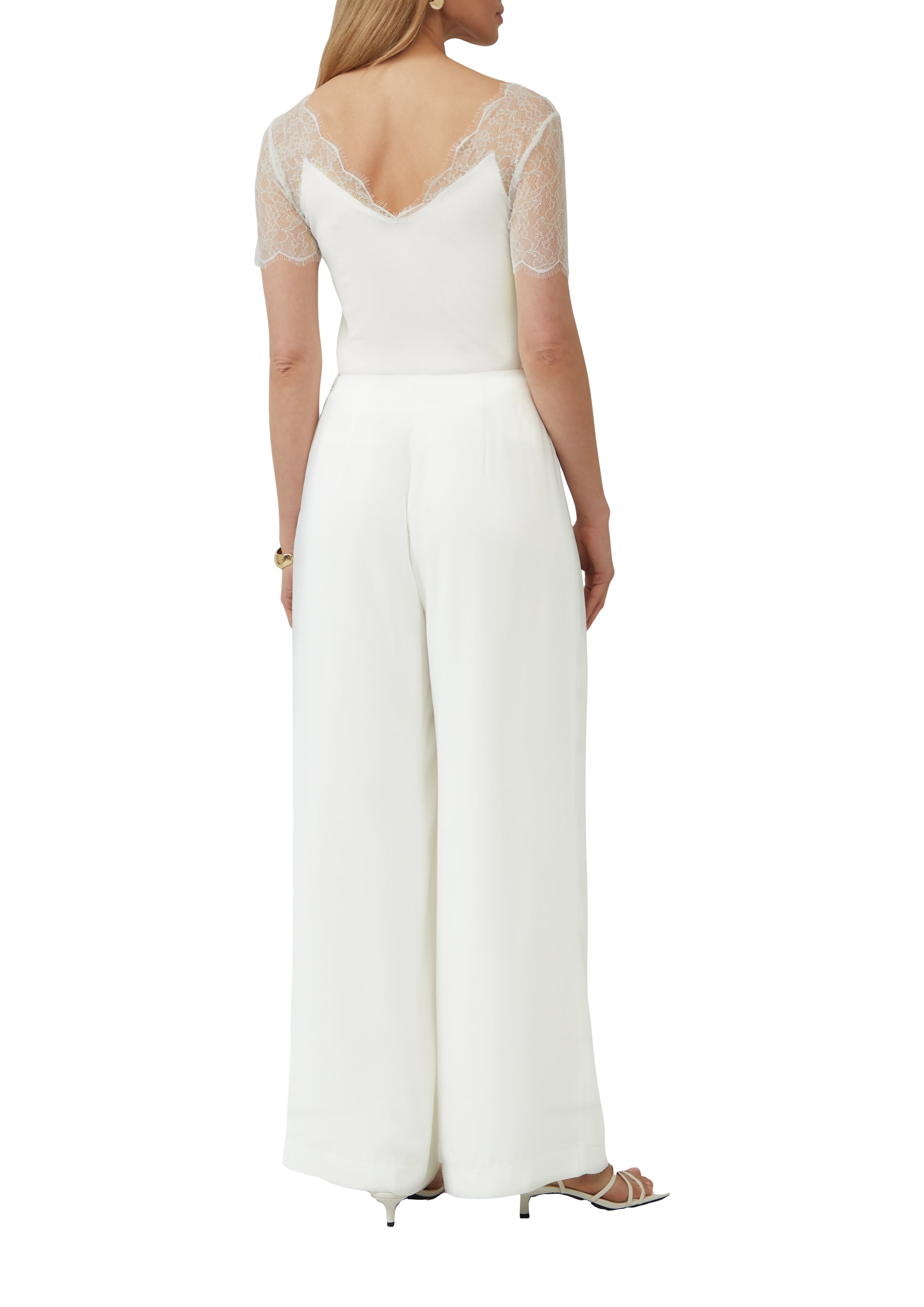 T-shirt s.Oliver BLACK LABEL en beige