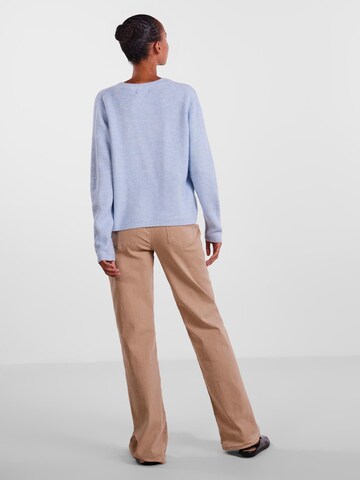 PIECES Strickjacke in Blau