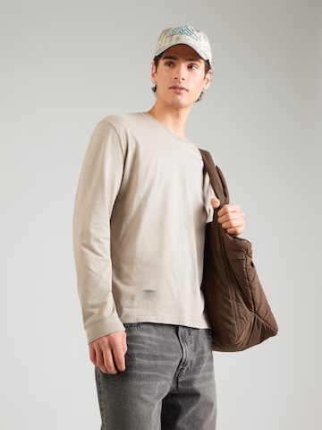 HOLLISTER - Camisa em bege: frente