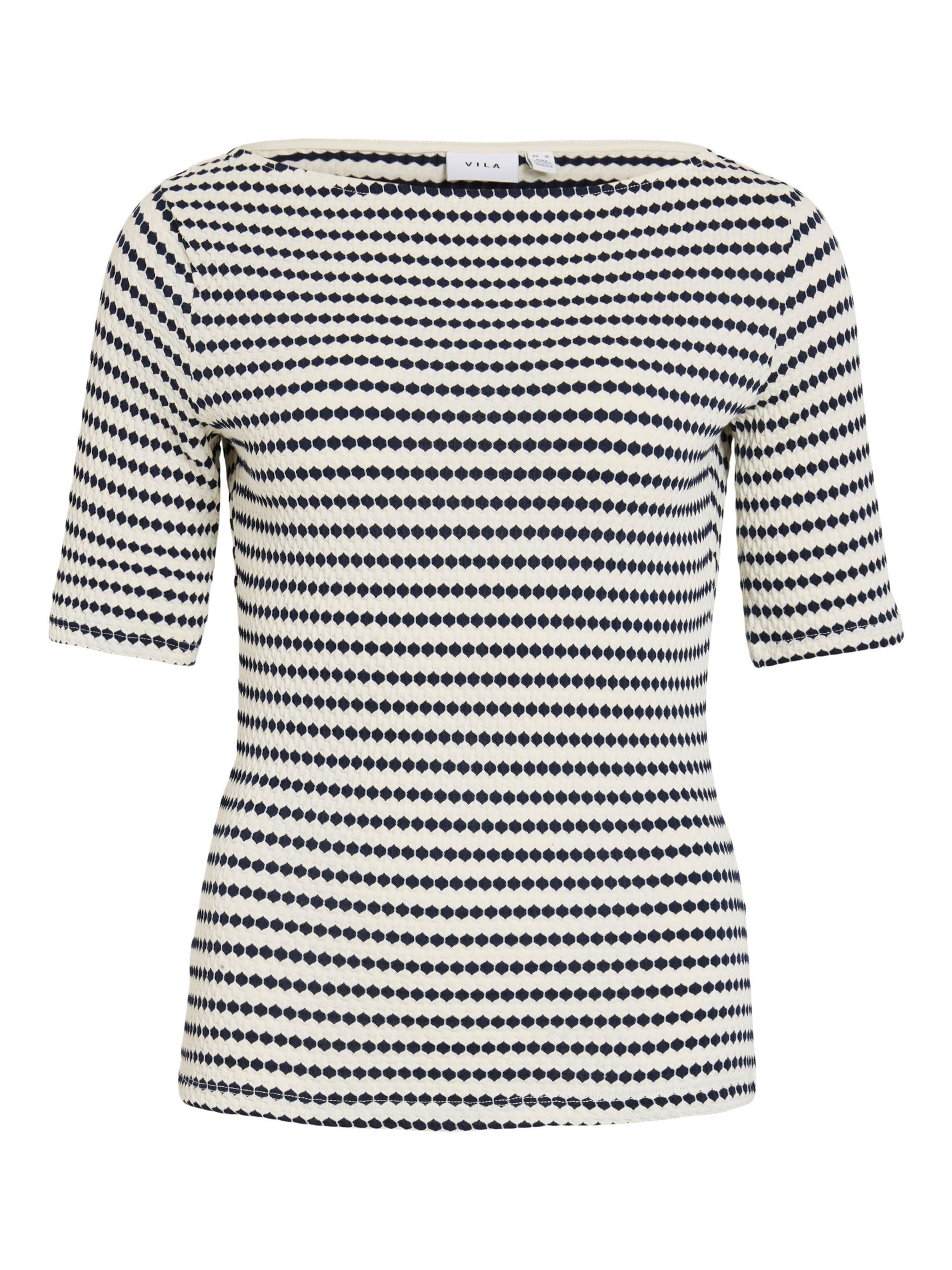 VILA Shirt 'VILopes' in White: front