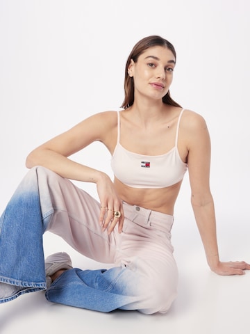 Tommy Jeans Top in Pink: front