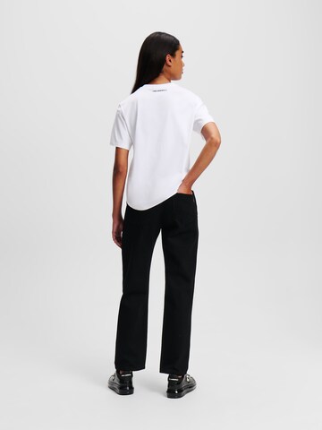 Karl Lagerfeld Tapered Jeans in Schwarz