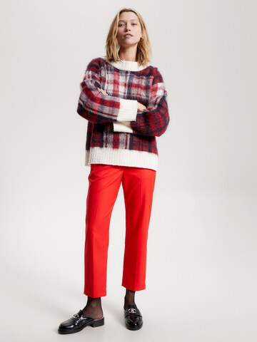 TOMMY HILFIGER Slim fit Trousers in Orange