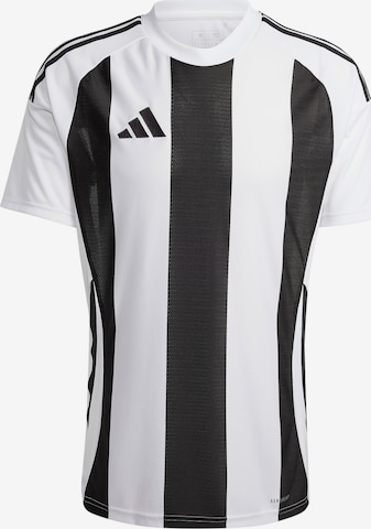 ADIDAS PERFORMANCE - Camiseta de fútbol 'Striped 24' en blanco: frente