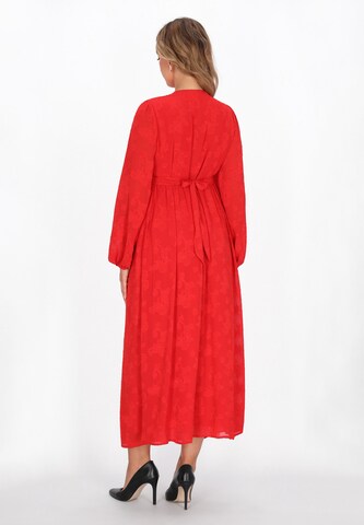 faina Dress in Red