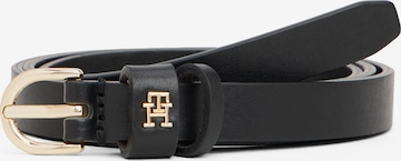 TOMMY HILFIGER Belt 'ESSENTIAL EFFORTLESS' in Black: front