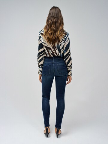 Skinny Jean 'Faith' Salsa Jeans en bleu