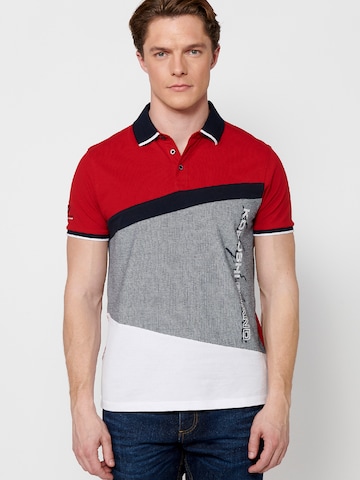 KOROSHI Shirt in Gemengde kleuren: voorkant