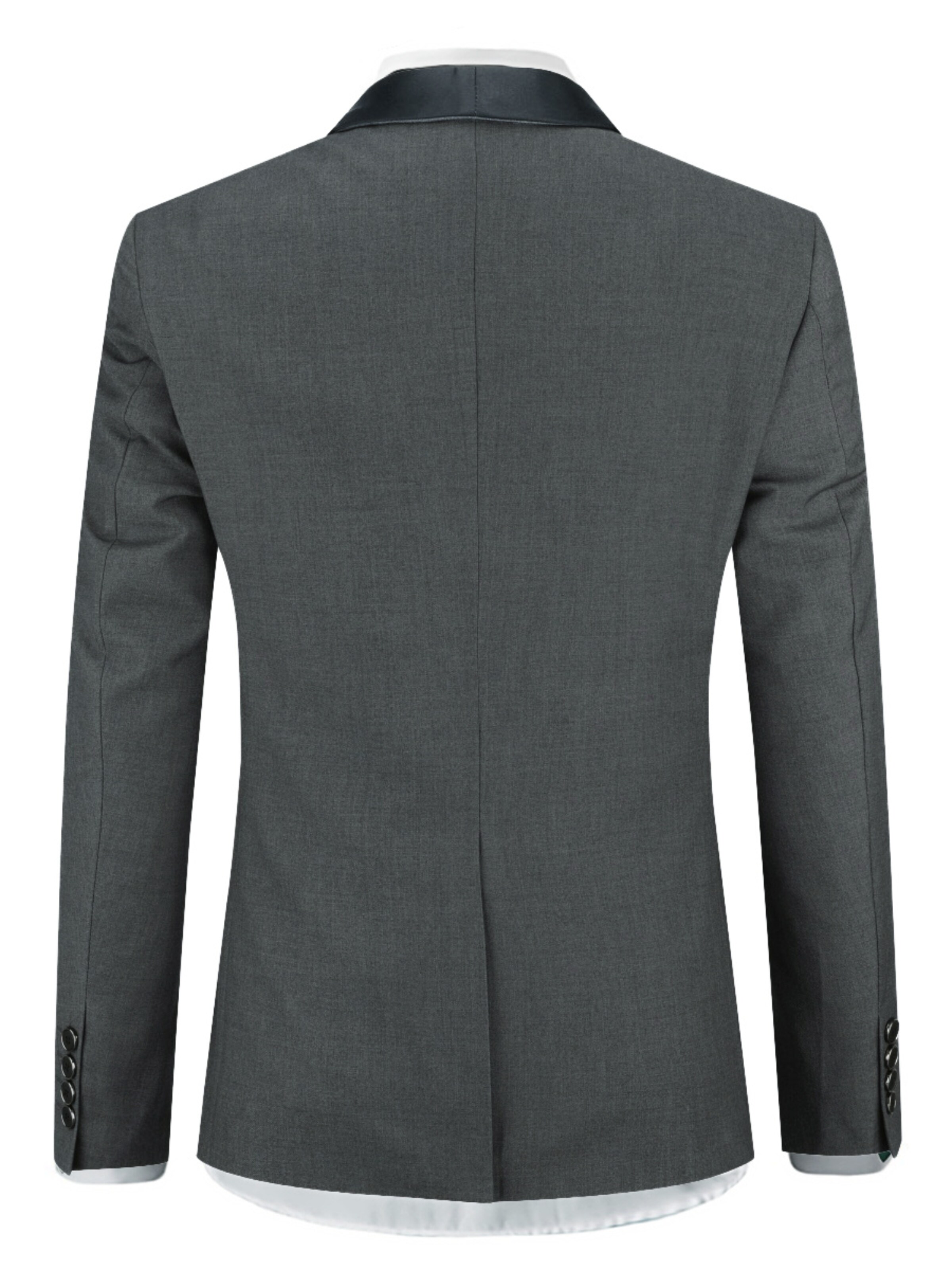 Youthup Slim fit Business Blazer in Grey