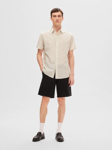 SELECTED HOMME Regular Shorts 'Bill' in Schwarz