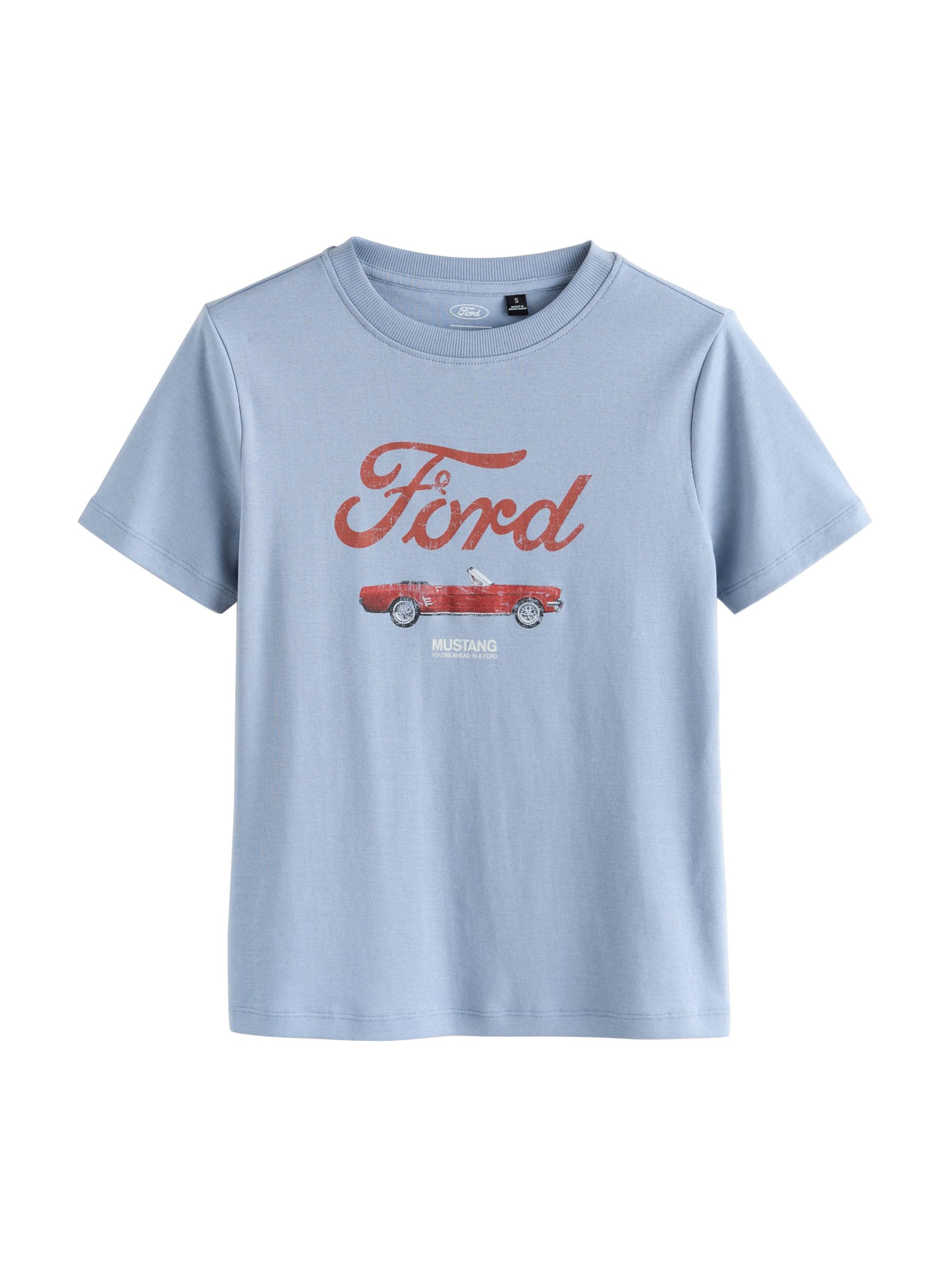 Next Tričko 'Ford' - Modrá: predná strana