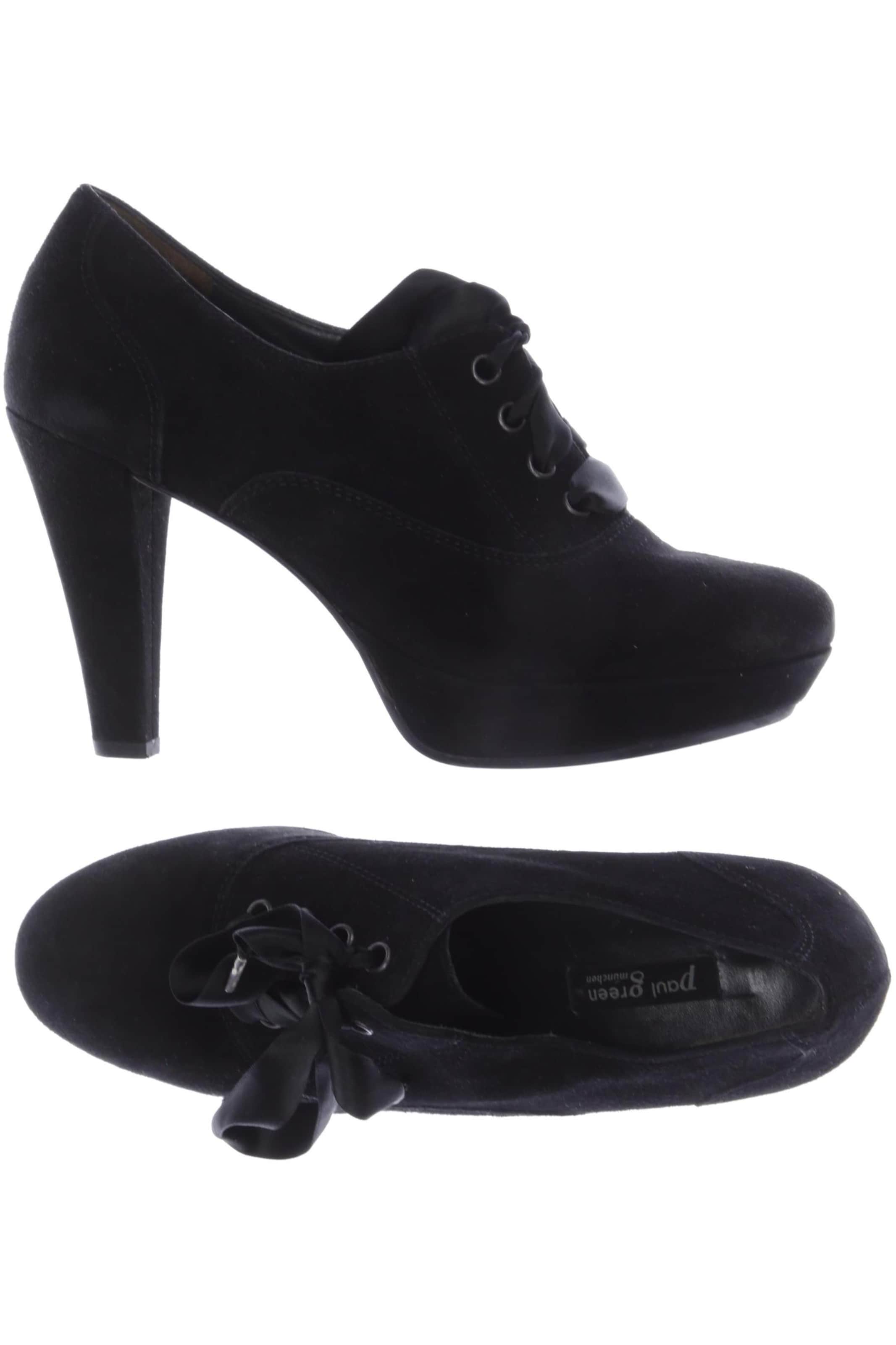 Paul Green Flats & Loafers in 37 in Black: front