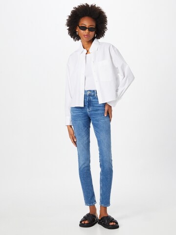 Marc O'Polo Skinny Jeans 'Skara' in Blauw