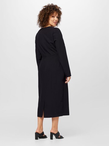 River Island Plus - Vestido de tubo en negro