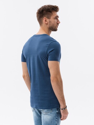 Ombre T-Shirt 'S1369' in Blau