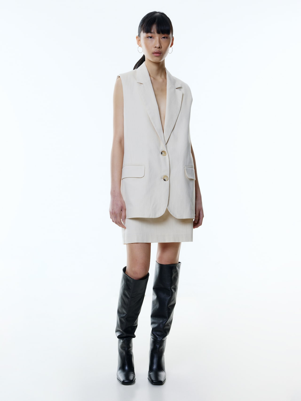 EDITED Produits Jupe 'Josie' beige