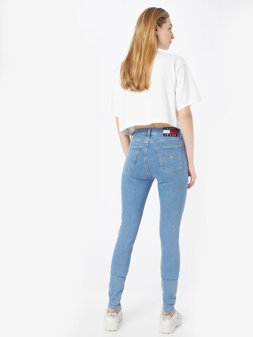 Tommy Jeans Skinny Džíny 'Sylvia' – modrá