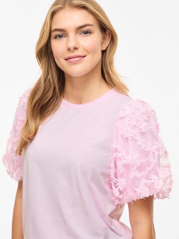 VILA Shirt 'Vonesca' in Roze
