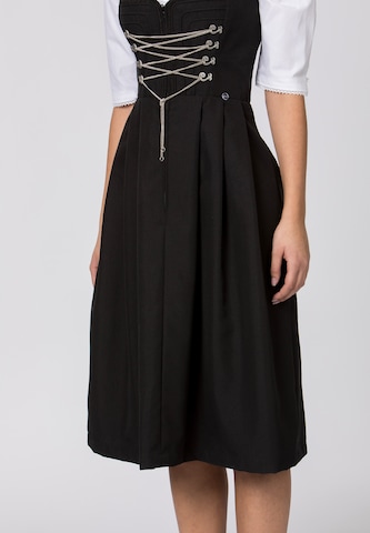 STOCKERPOINT Dirndl 'Adele' in Black