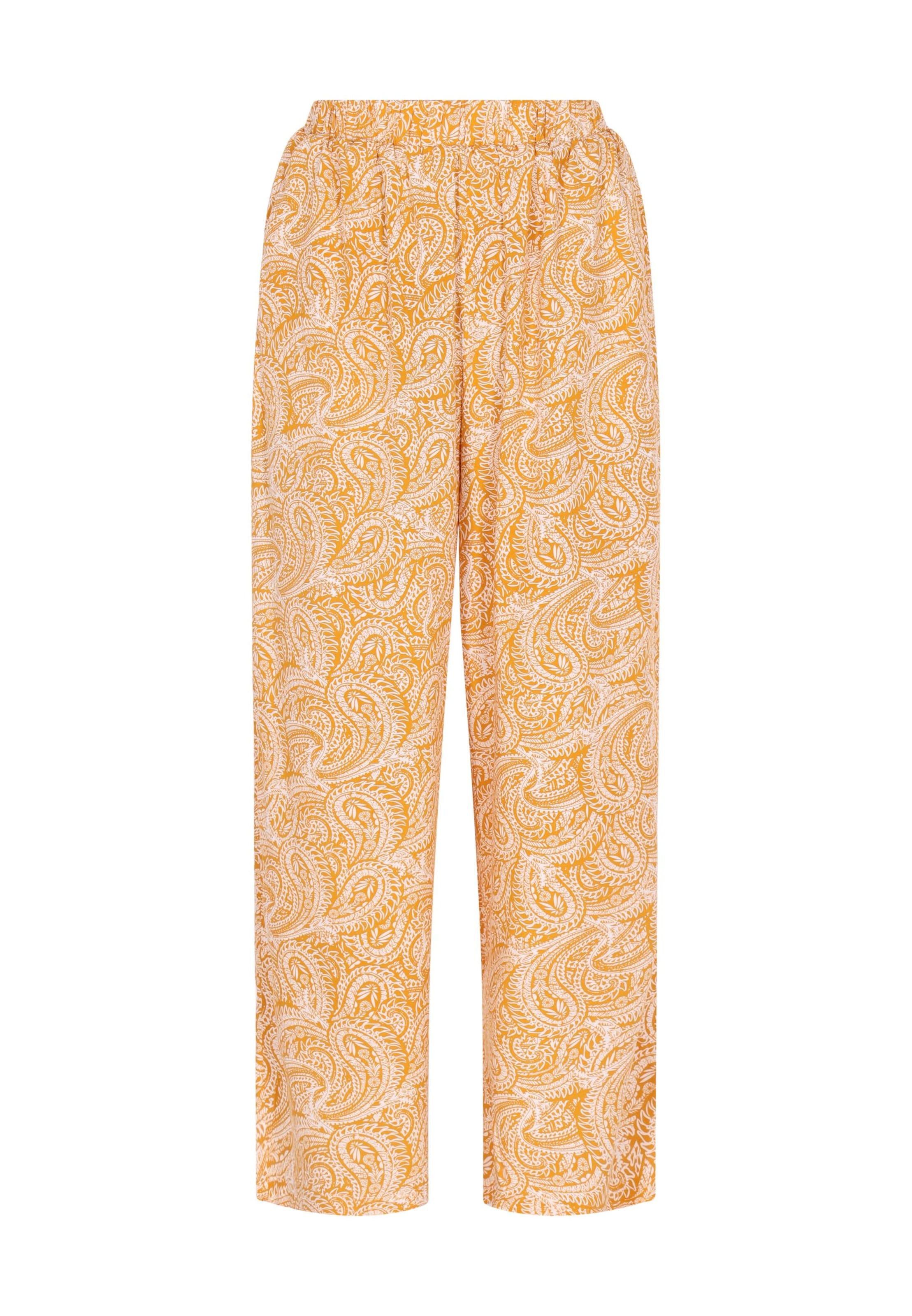 Loosefit Pantalon 'Retro' JEONA en jaune : devant