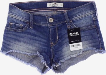 HOLLISTER Shorts XXXS-XXS in Blau: Vorderseite