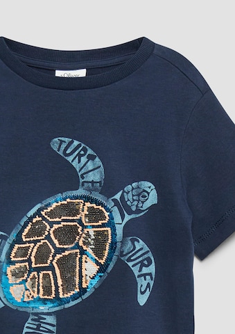 s.Oliver Shirt in Blauw