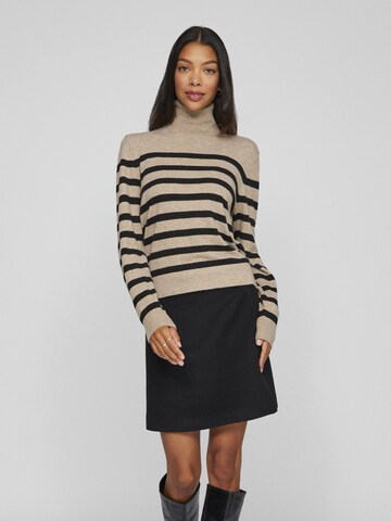 VILA Sweater in Beige: front