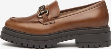 Nero Giardini Slipper 'Edge Handles Tr Folgaria 9120/009' in Braun: Vorderseite